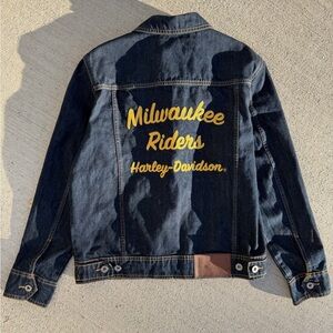 Rare Harley-Davidson Denim Jacket